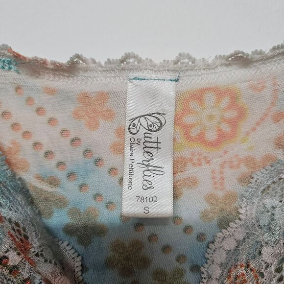 Butterflies By Claire Pettibone Tank Top Size Small - Picture 4 of 6